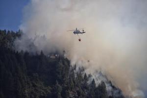 Incendio en el Cerro El Cable