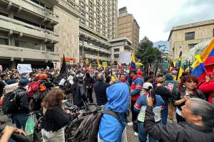 Manifestaciones Corte Suprema de Justicia 