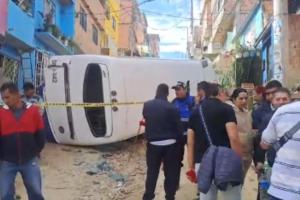 Accidente de bus en Soacha