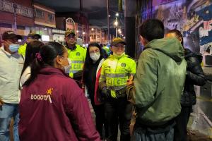 Megatoma Policía Barrio Santa Fe | Rescate menores | Bogotá | Junio 2024