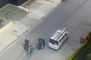 Balacera en el norte de Bogotá