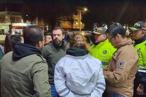 Carlos Fernando Galán en un operativo l Jun 2024