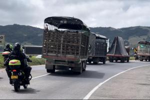 Alto del Moral en la Vía Tunja - Bogotá