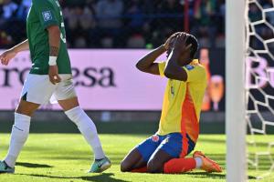 Colombia perdió ante Bolivia