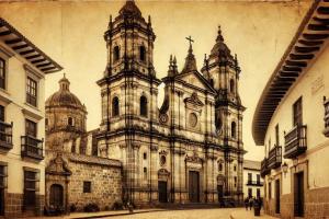 Iglesia antigua de Bogotá