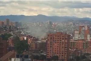 Incendio en la Universidad Católica