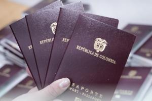 Pasaportes colombianos