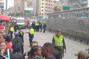Balacera en Bogotá