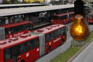TransMilenio tiene problemas de luz
