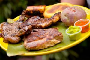 Asados en espacios públicos de Bogotá.