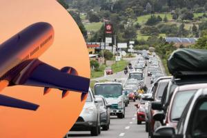 Nuevas rutas aéreas que ayudan a los trancones en las carreteras.