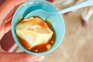 Cuajada con Melao