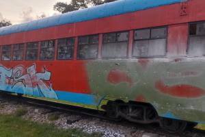 Tren de la Sabana vandalizado | Bogotá | Febrero 2025