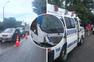 Autopista Norte colapsada por fuerte accidente: hay demoras en la vía