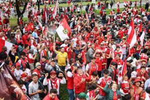 Hinchas de Santa Fe