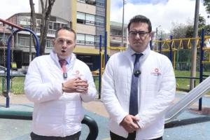 El contralor distrital de Bogotá, Julián Mauricio Ruiz