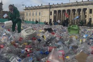 Reglaje arrojado en la Plaza de Bolívar 