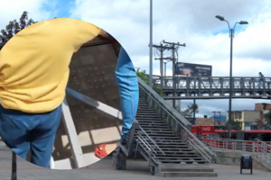 IDU se puso las pilas: reparan puente que tenía a todos con miedo