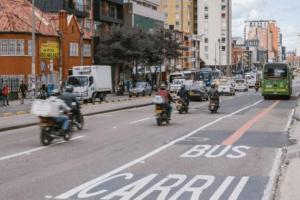 Novedad vial en la carrera séptima
