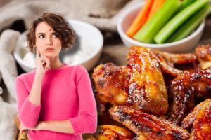 ¿Por qué las alitas deben ir con apio y zanahoria? 