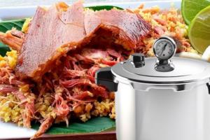 Receta de lechona en olla exprés: quedará igual a las del Tolima