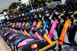 Bicicletas compartidas en Bogotá