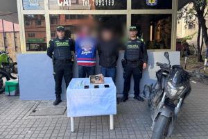 Captura de personas en Bogotá