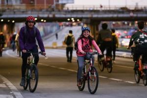 Ciclovías en Bogotá