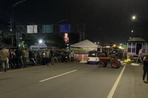 Cierre de la vía Bogotá-Villavicencio