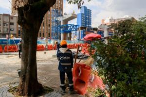 Cierran importante vía en la Av. Caracas: conductores darán más vueltas