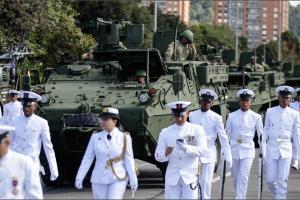 Los preparativos para el desfile del 20 de Julio en Bogotá