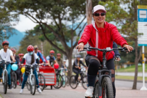 Ciclovía en Bogotá
