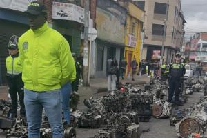 Motores identificados en el 7 de Agosto