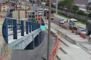 Soacha a punto de estrenar puente: ciudadanos llegarán temprano