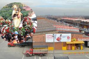 Corabastos sorprende a transportadores con fiesta a la Virgen del Carmen