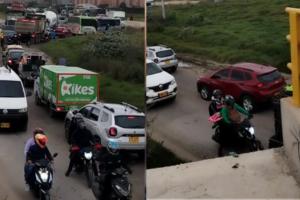 Cruzar de Soacha a Ciudad Verde es un lío: puente quedó en veremos