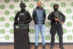 Capturan en Bogotá a alias ‘Peppe’, máximo cabecilla de la mafia italiana