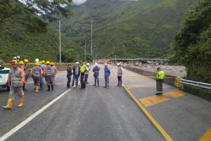 Vía al Llano en Quetame