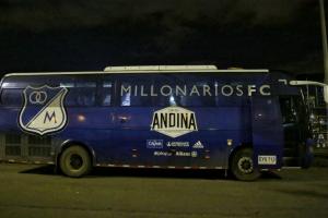 Ataque al bus de Millonarios
