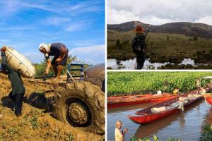 Campesinos reciben salvavidas tras afectaciones por fenómenos climáticos