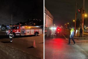 Caos total en la Autopista Sur: fuga de gas genera cierre en ambos sentidos