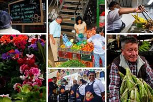 Distrito apoya plazas de mercado: comerciantes por fin ven la luz