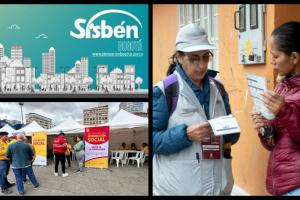El Sisbén llega a los barrios de Bogotá