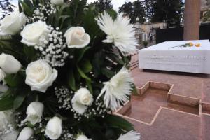 Homenaje a Luis Carlos Galán Sarmiento en el cementerio Central