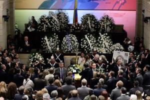 Honras fúnebres de Miguel Uribe