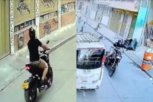 Motero se vuela después de arrollar a un niño