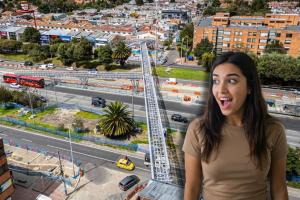 Nuevo puente peatonal del IDU