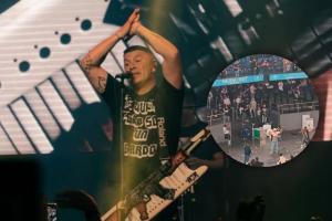 Desmanes en concierto de Damas Gratis
