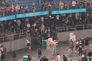 Pelea en concierto de Damas Gratis en Bogotá