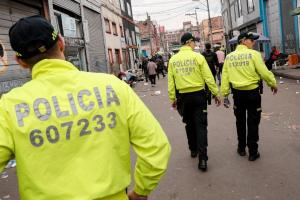 Policías de Bogotá